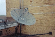 TV Receive Only dish
